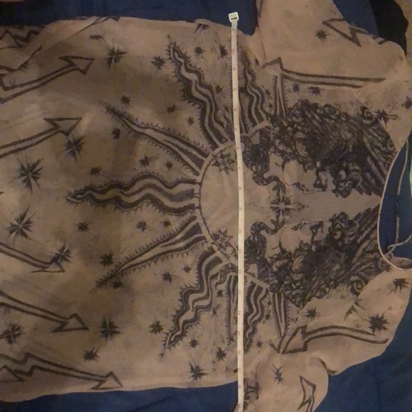 H&M Conscious Collection Chiffon PrintedTunic - Picture 10 of 11